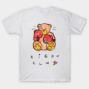 Max The Teddy Bear Fight Club T-Shirt